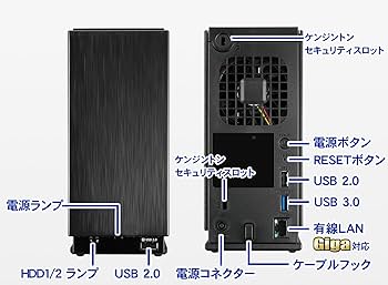 IODATA HDL2-AAX4 デュアルコアCPU搭載 ネットワーク接続ハードディスク (NAS) 2ドライブモデル 4TB ヨドバシ.com - アイ・オー・データ機器 I-O DATA ネットワーク